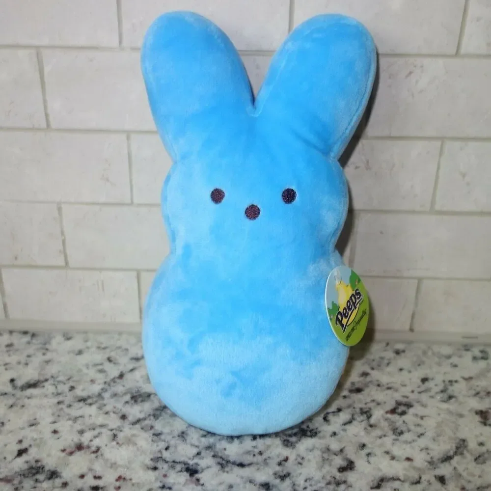 NEW Plush Bunny PEEPS Just Born Blue 9.5